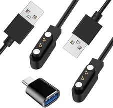 Gloryfit Smart Watch Charger, 4Mm Magnetic USB Charging Cable for Gloryfit Smart