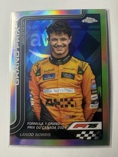 🔥2025 Topps Chrome Formula 1 F1 #130 Lando Norris Refractor Driver Of The Day
