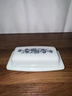 Vintage Pyrex Covered Butter Dish Old Town Blue Onion Pattern
