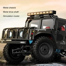 JJRC Hummer H1 1:12 RC Auto 4WD Fuoristrada Camion - Telaio in Lega, Telecomando 2.4G