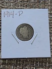1914-D 10C Barber Dime
