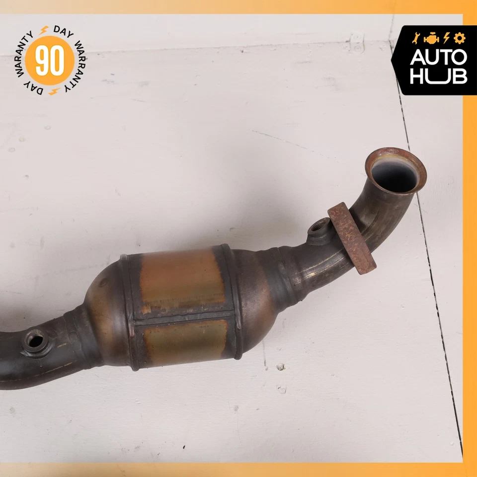 Juego de resonador tubo de escape lado izquierdo y derecho motor Mercedes R230 SL500 OEM Foto 4 de 4