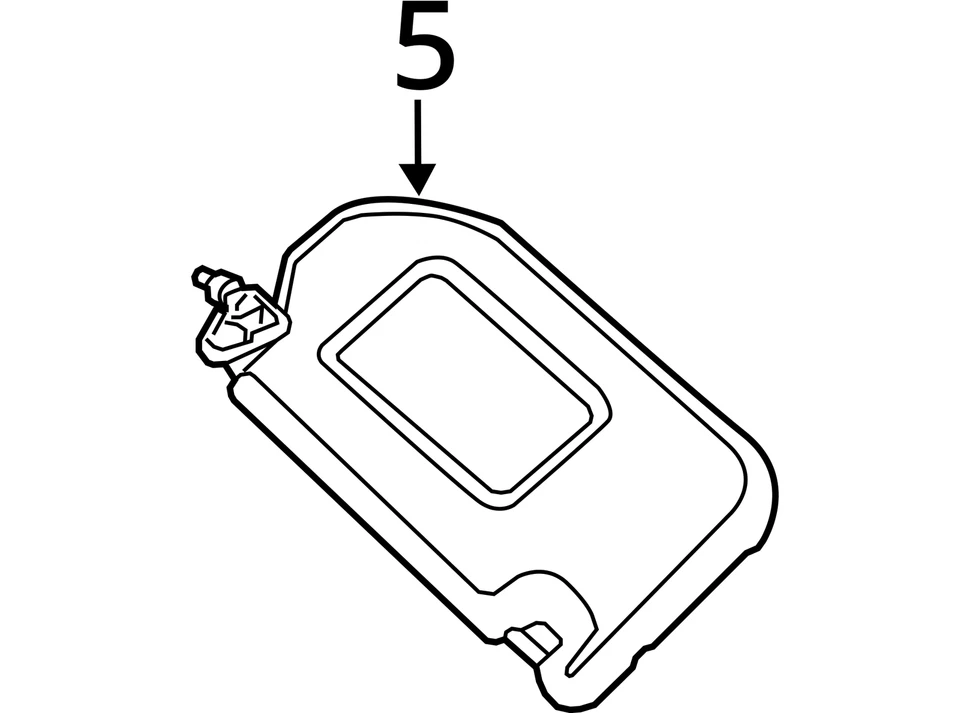 Parasol INFINITI JX35 Izquierdo 13 Foto 4 de 4