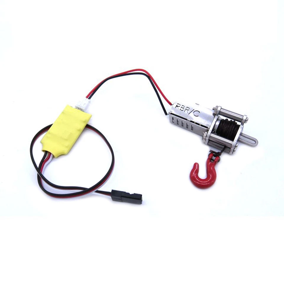 1:16 RC Auto Elektrische Seilwinde Metall Winde Upgrade Für WPL MN Crawler Car - Bild 2 von 4