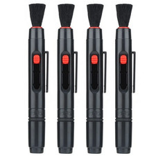 4PCS Lens Cleaning Brush Pen for Camera Camcorder Filters Dust Cleaner 3 in 1