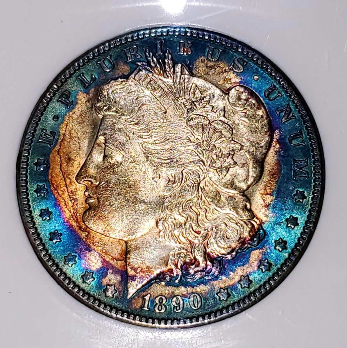 1890年 銀貨 ドラゴンデザイン MS 65 1890 Year Grade MS 65 Morgan Dollars (1878-1921) for sale | eBay