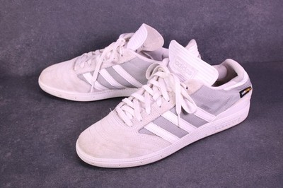 Adidas Sneaker Busenitz Cordura Herren Sportschuhe Gr. 45   grau weiß BS788