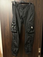 PRADA Re-Nylon Cargo Pants Black Size 48