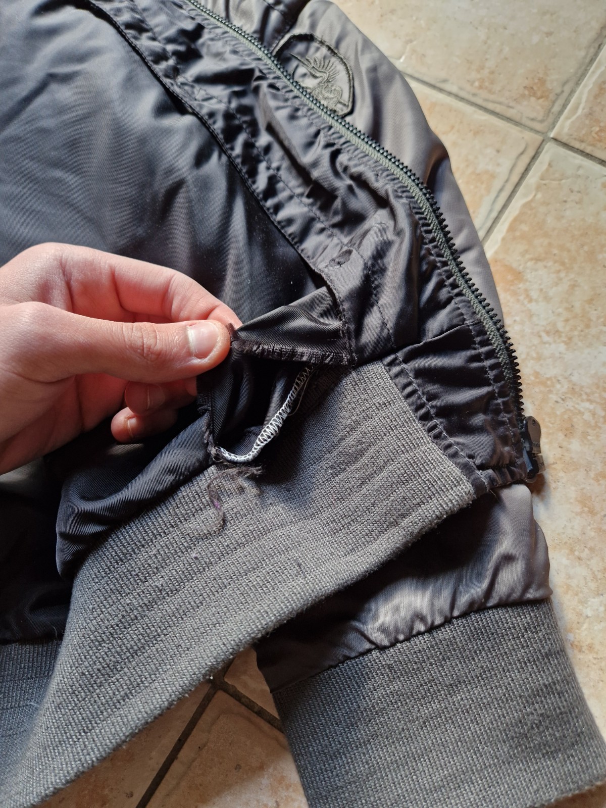 True Religion Bomber Jacket - Size L thumbnail 15