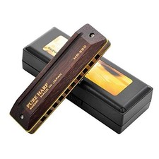 Suzuki 10-Hole Harmonica Pure Harp Mr-550 D, Brown Wood, 0.14 Pound