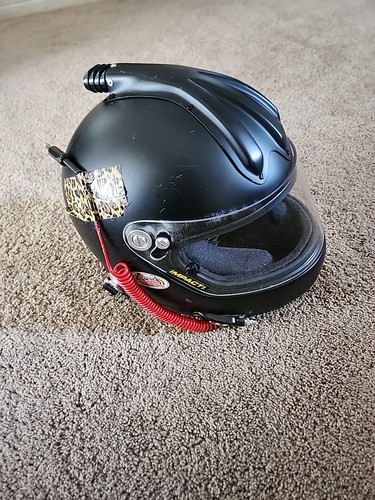 Impact Pro Racing Helmet Size XS Matte Black