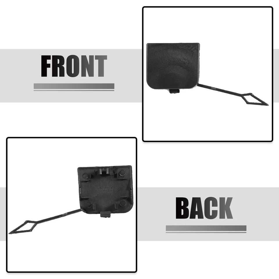Bumper Tow Hook Cover Towing Eye Cap Suit for Volkswagen Jetta 2015-18 Item of 1 Foto 4 de 4