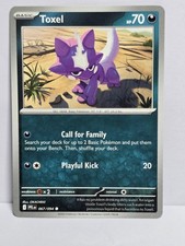 Carta Pokemon Fiamme Fantastiche Toxel 67/94 Rara Reverse Holo NM TCG Singoli