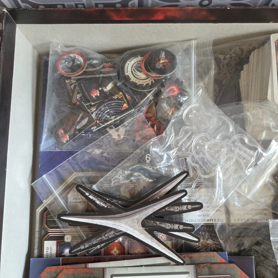 Battlestar Galactica Board Game Fantasy Flight Games -  Missing 1 Card - Image 3 of 4