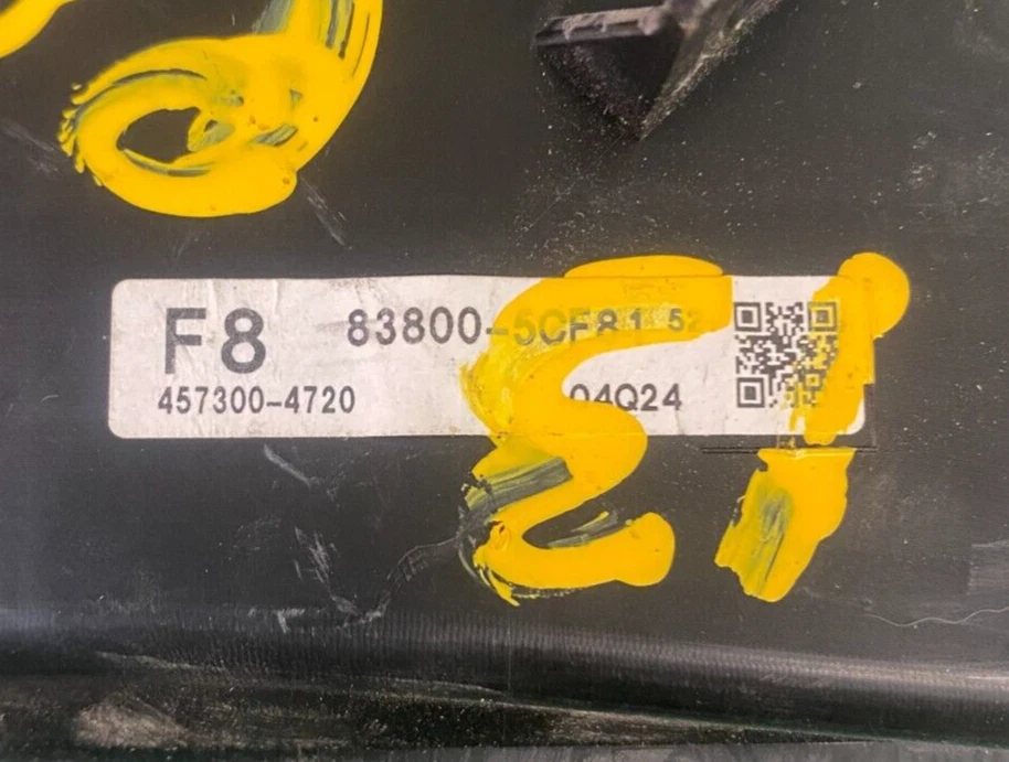 Cuadro de instrumentos velocímetro Toyota Prius C 2013 65 k millas 83800-5CF81 Foto 2 de 3