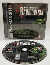 Tom Clancys Rainbow Six PS1 PlayStation 1 + Reg Card ! Complete CIB ! Tested 🔥