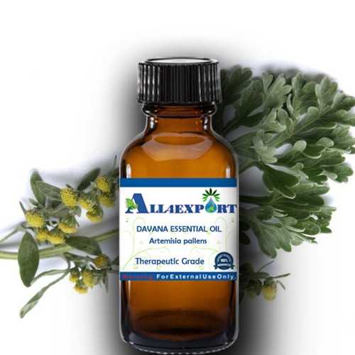 PURE DAVANA ESSENTIAL OIL Artemisia pallens NATURAL HERBAL FRAGRANCE - Picture 20 of 30