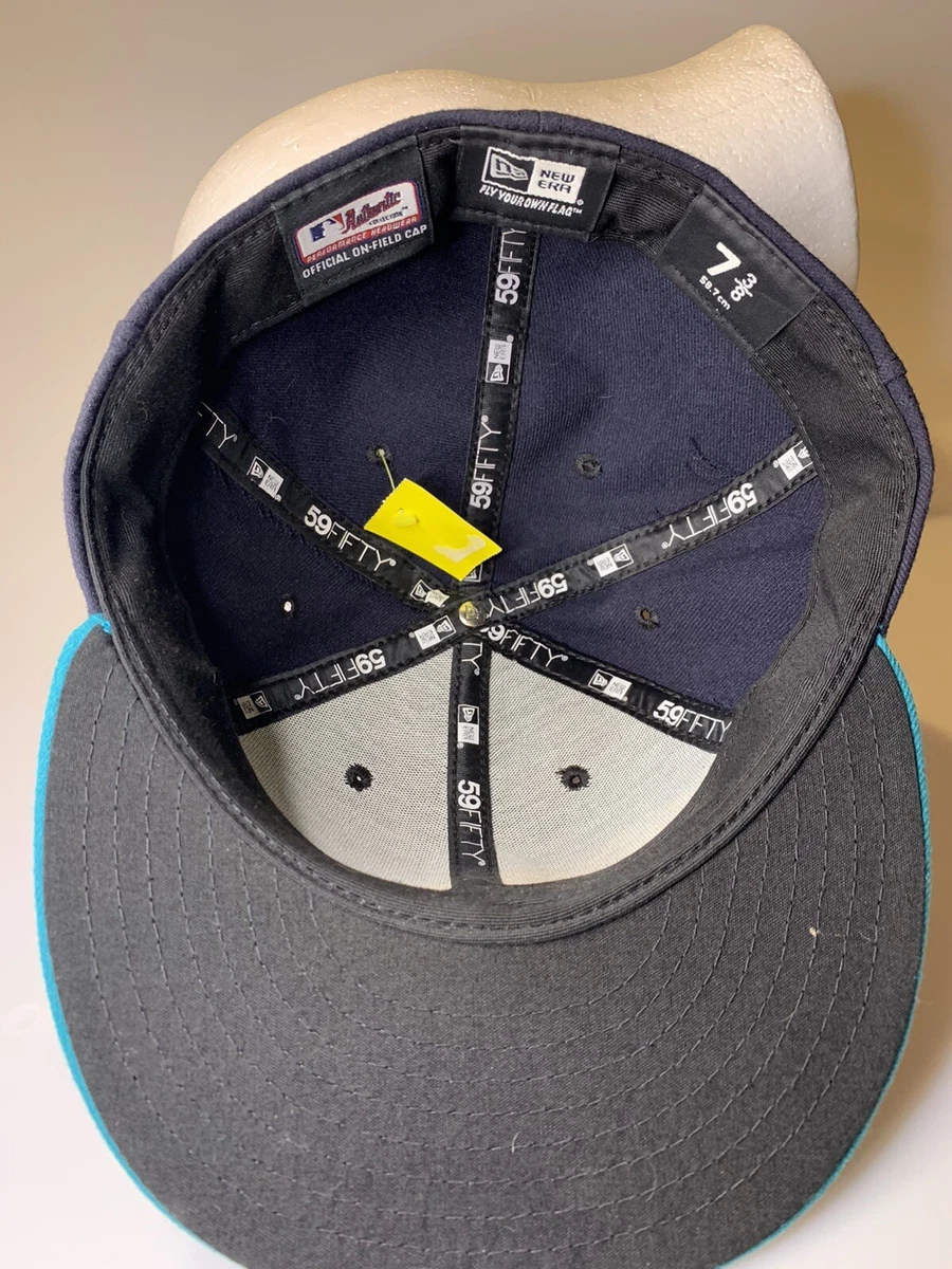 VTG Seattle Mariners Hat MLB New Era 59Fifty 7 3/8 Fitted 90s