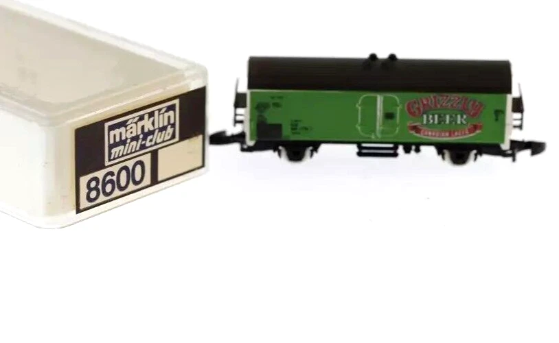 Z Scale Marklin Mini-Club 8600 Grizzly Beer Car DB - Image 2 of 4