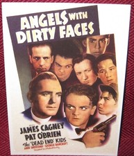 2007 CLASSIC MOVIE POSTERS TRADING CARD #14 JAMES CAGNEY ANGELS WITH DIRTY FACES