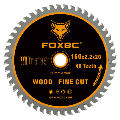 495377 Track Saw Blade 160x2.2x20mm 48 Tooth for Festool TS 55, TSC 55