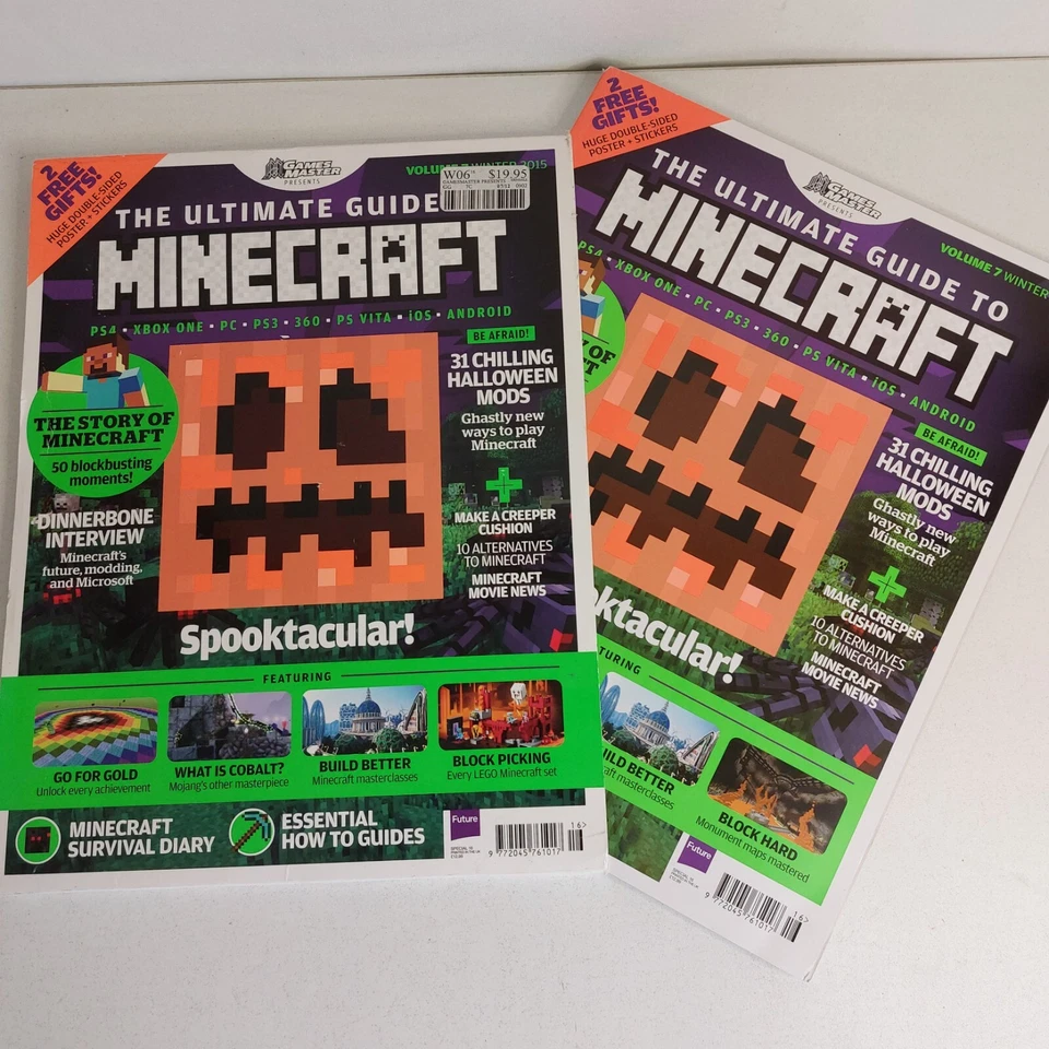 The Ultimate Guide to Minecraft Special 16 Magazine - Vol 7 Halloween 2015 - Image 2 of 4