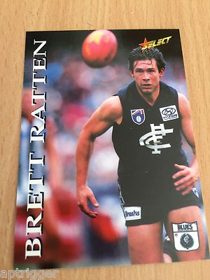 1995 Select Series 2 Base Card (266) Brett RATTEN Carlton | eBay