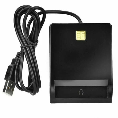 USB Chipkartenleser SIM Kartenleser Personalausweis Lesegerät Smart Card Reader - Bild 4 von 9