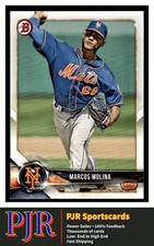 2018 Bowman #BP35 Marcos Molina New York Mets  Buy 4 - 35% OFF