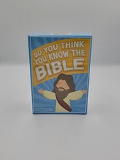 SO YOU THINK YOU KNOW THE BIBLE. A Fun Bible Trivia Game for Families ETC. NEW