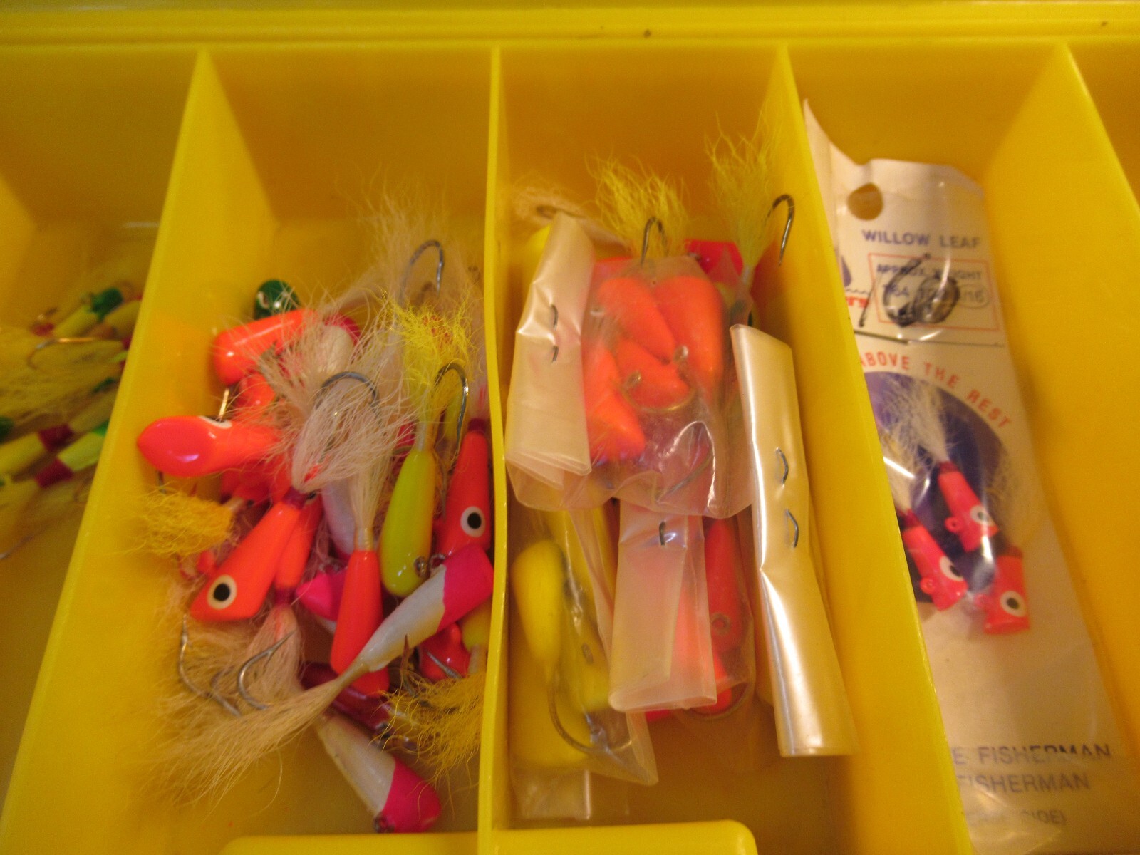 SHAD DARTS WILLOW LEAF SHAD SPOON MIX MIXED SIZES COLORS SHAD LURES 100+PCS - Image 3