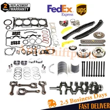 For HYUNDAI KIA G4KJ 2.4L Engine Rebuild Overhaul Kit - Crankshaft / Con Rods