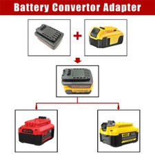 Adapter Converter for Dewalt 20V Li-ion Battery To for CRAFTSMAN 20V Power tool