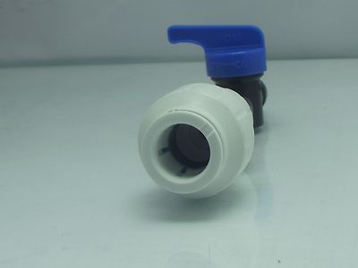 American Fridge Water Pipe Connector - 15mm T Push Fit To 6mm Shut Off Valve 8 thumbnail image