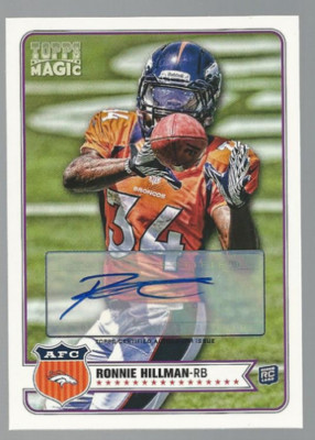 A6321- 2012 Topps Magic Autogramme #45 Ronnie Hillman Exch Auto - Nm-Mt