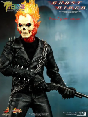 Perfect Hottoys 1/6 Mms133 Ghost Rider In Stock New | eBay
