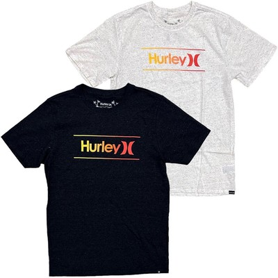 Hurley Men's Everyday Regrind One and Only Gradiation Short Sleeve Tee T-Shirt