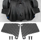 Carbon Fiber Winglets Rear Mudguard Fender for 1/7 ARRMA INFRACTION 6S Upgrade