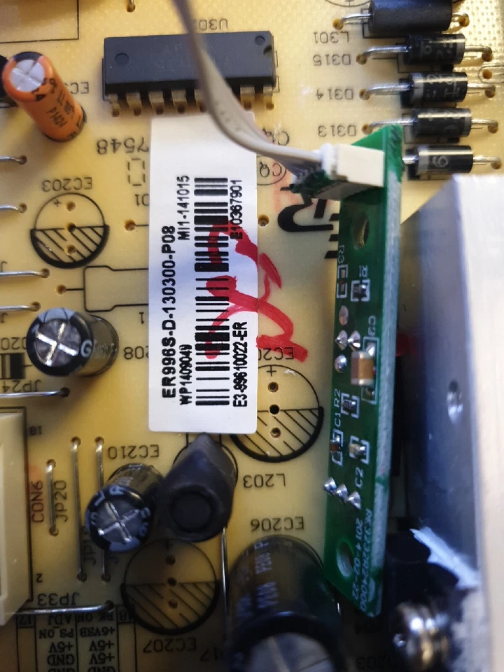 KIT COMPLETO REPUESTOS REPARACIÓN PRINCIPAL RCA LED50B45RQ 50GE01M3393LNA35-B2/M2 Foto 4 de 4