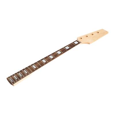 AE Guitars  Short Scale Bass Neck Rosewood Block Inlay