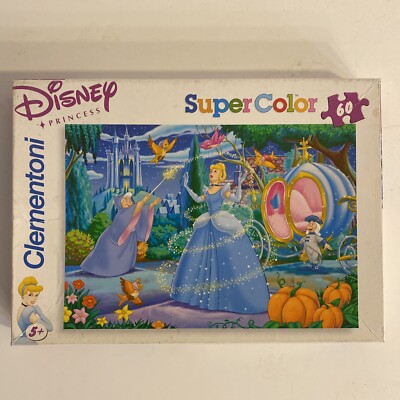 Disney Princess Super Color Puzzle 60 Teile ab 5 Jahre