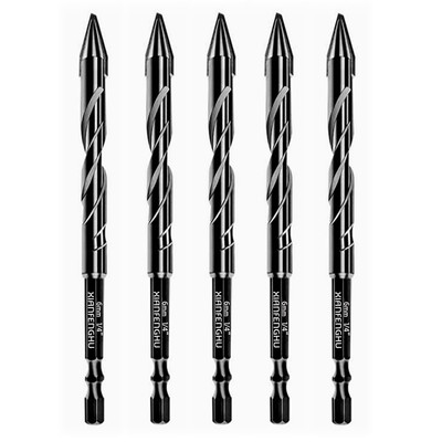 High Strength Bevel Special Eccentric Twist Drill Bit Set 5Pcs Hard High Speed