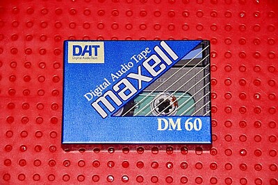 DAT  MAXELL    DM-60   DIGITAL AUDIO TAPE (1)(SEALED)