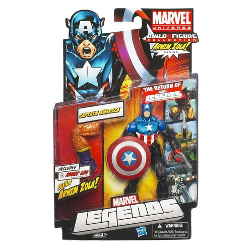 Marvel Universe Captain America Figure 6 Inches - Picture 3 of 3