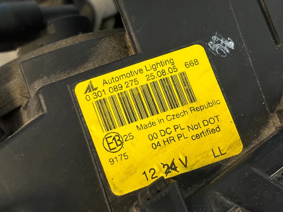 Hauptscheinwerfer Scheinwerfer LINKS XENON komplett Steuergerät Blinker aus 2005 - Bild 3 von 4