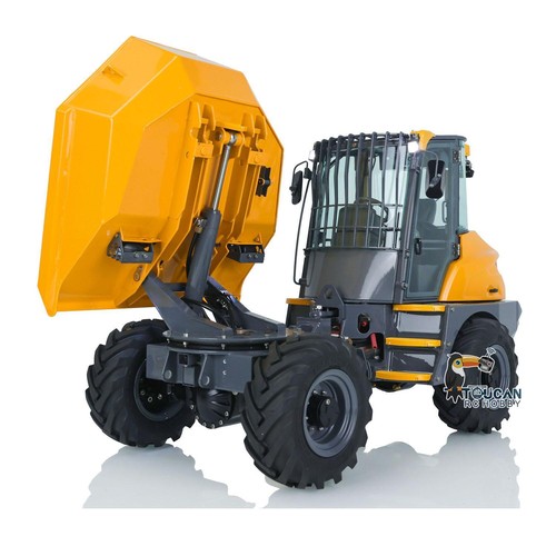 LESU 6MDX 4X4 RC Hydraulic Articulated Dump Truck 1/14 Remote Control Tipper ST8 - Picture 7 of 12
