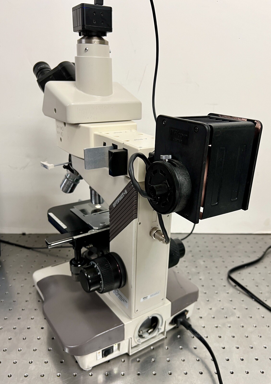 Nikon Optiphot 2 Nomarski DIC BF.DF Optiphot 100 Microscope | eBay