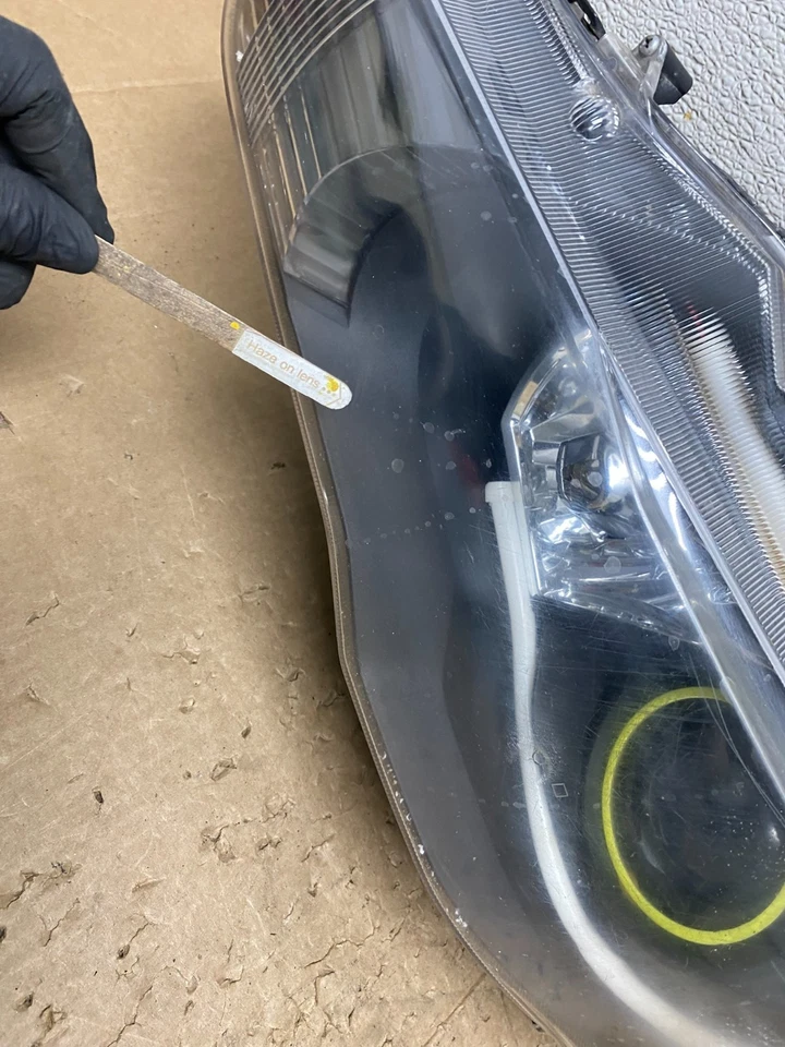 2008-2017 Mitsubishi Lancer EVO Left+Right Set LED Xenon Headlights V0451 DG - Image 4 of 4