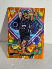 2023 Topps Cosmic Chrome Basketball #90 Franz Wagner Base Orange Galaxy /25