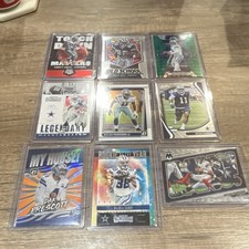 Panini Dallas Cowboys NFL Card Lot 2021 Prescott Parsons Rookie Lamb Smith 9